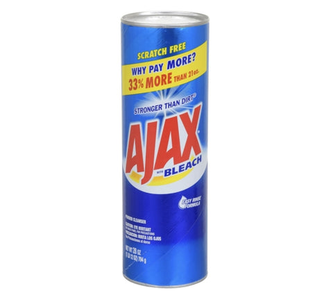 Ajax Powder Cleaners with Bleach - AVM
