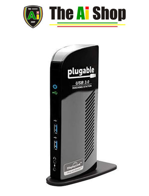 Plugable USB 3.0 Universal Laptop Docking Station for Windows - AVM