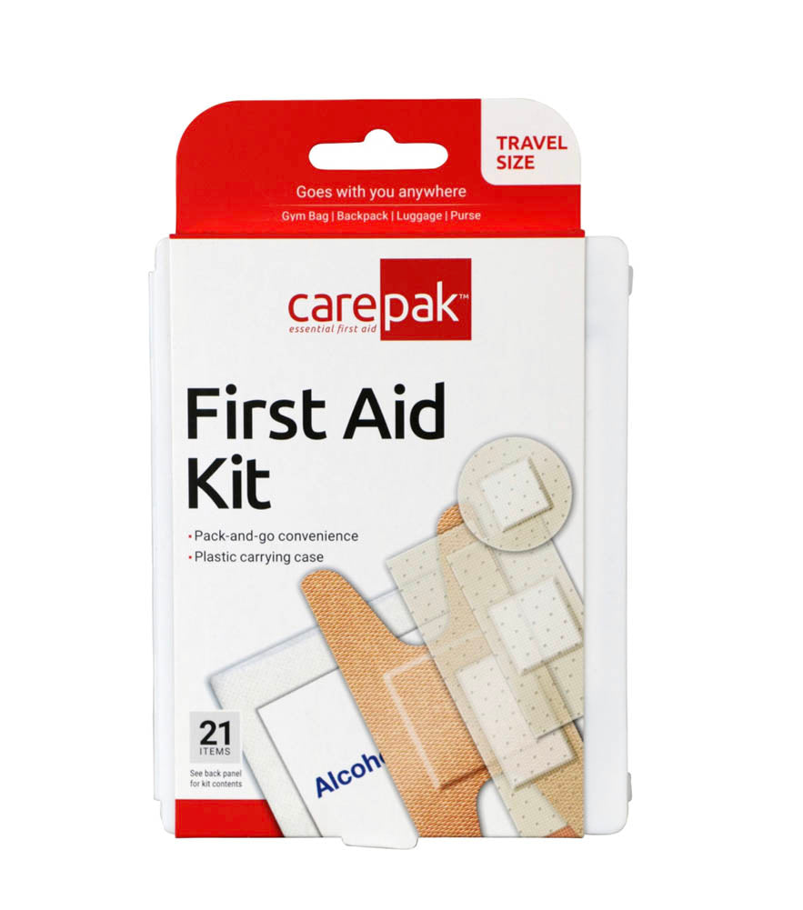 Travel-Size Essential First Aid Kits, 2 Count - AVM