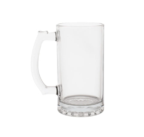 Glass Sports Mugs with Handles- 4 count - AVM
