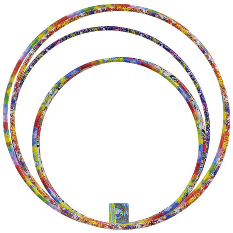 Image of Colorful Assorted Plastic Fun Hoops- 3 count - AVM
