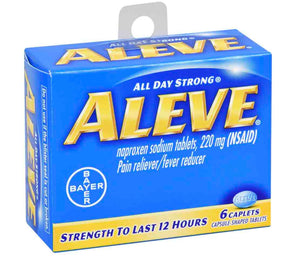 Aleve Caplets- 6 Caplets - AVM