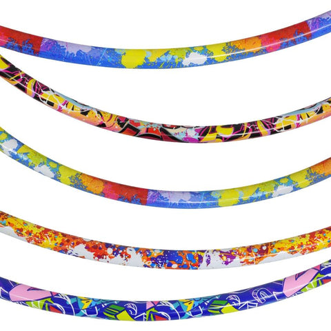 Image of Colorful Assorted Plastic Fun Hoops- 3 count - AVM
