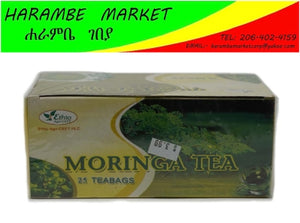 Moringa Ethiopian Tea (25 Teabags) - AVM