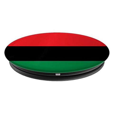 Image of Pan Afrikan Flag PopSockets Grip and Stand for Phones and Tablets - AVM