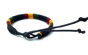 Rasta Plaided Hippie Bracelet