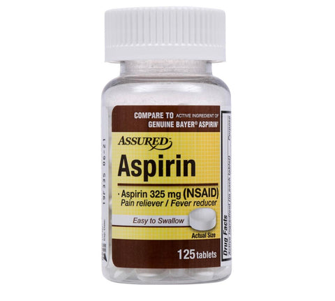 Aspirin- 125 Tablets - AVM