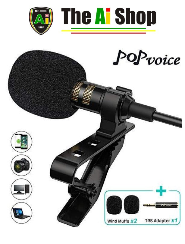 Professional Lavalier Lapel Microphone - AVM
