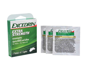 Excedrin Extra Strength Caplets- 12 count (2 pack) - AVM