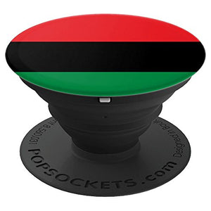 Pan Afrikan Flag PopSockets Grip and Stand for Phones and Tablets - AVM