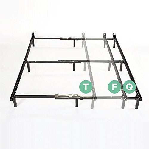 Adjustable Steel Bed Frame for Box Spring and Mattress Set - AVM