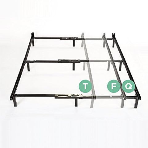 Image of Adjustable Steel Bed Frame for Box Spring and Mattress Set - AVM