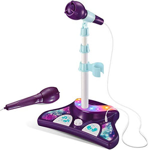 Kids Karaoke Machine with 2 Microphones and Adjustable Stand - AVM