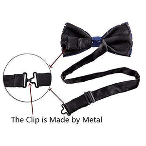 8 PACKS Elegant Adjustable Pre-tied bow ties for Men And Boys