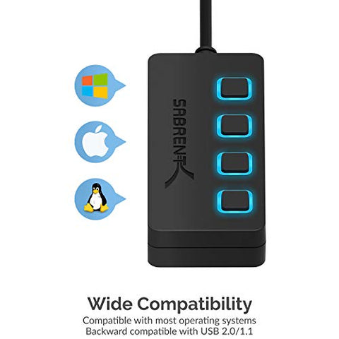Image of 4-Port USB 2.0 Hub - AVM