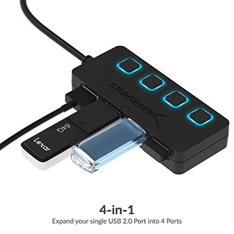 Image of 4-Port USB 2.0 Hub - AVM
