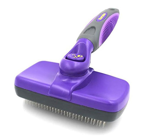 Image of Self Cleaning Slicker Brush For pets - AVM