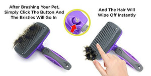 Self Cleaning Slicker Brush For pets