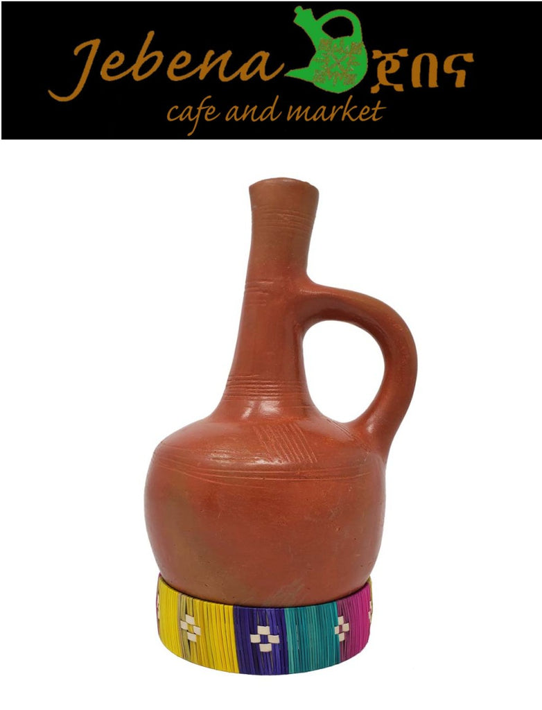 Jebena, Ethiopian and Eritrean Traditional Coffee Maker Made From Clay - AVM
