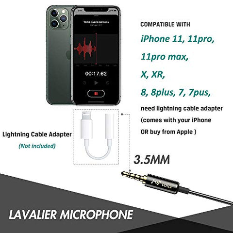 Image of Professional Lavalier Lapel Microphone - AVM