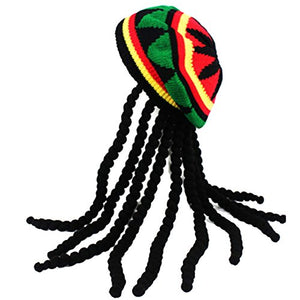 Rasta Hat with Dread lock - AVM