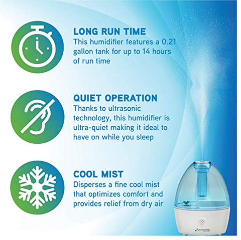 Image of Pure Guardian H910BL Ultrasonic Cool Mist Humidifier - AVM