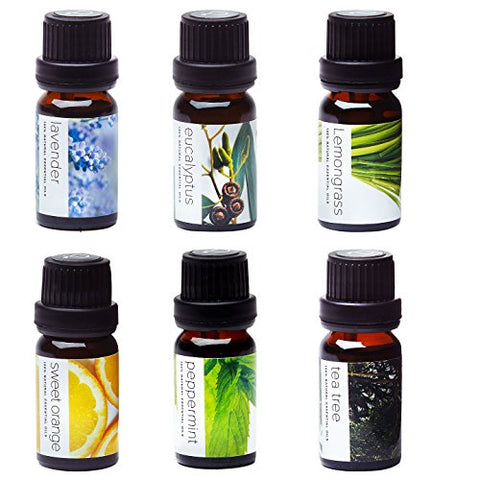 Image of Top 6 Aromatherapy Oils Set-6 Pack - AVM