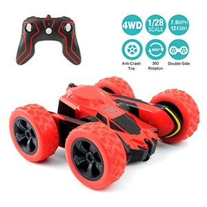 RC Cars Stunt Car Toy, 4WD 2.4Ghz Remote Control Car - AVM