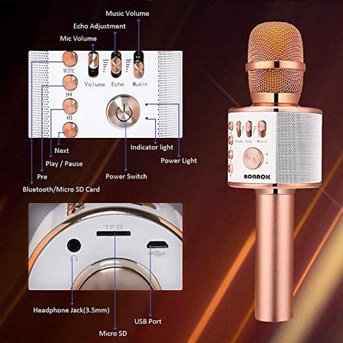 Image of Wireless Bluetooth Karaoke Microphone - AVM