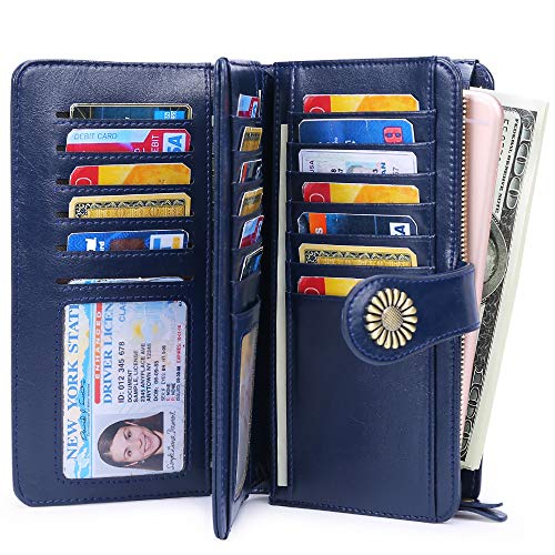Women's Wallets, Large Capacity with RFID Protection - AVM