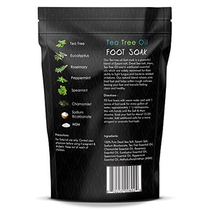 Tea Tree Oil Foot Soak with Epsom Salt