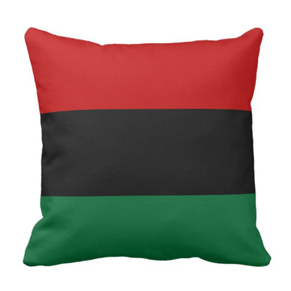 Pan Afrikan Black Decorative Pillow Case - AVM