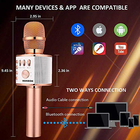 Image of Wireless Bluetooth Karaoke Microphone - AVM