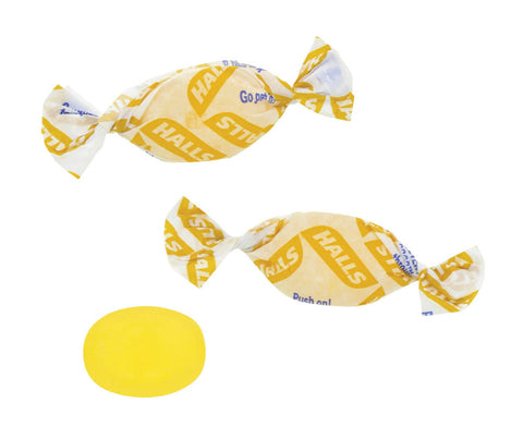Image of HALLS Honey-Lemon Menthol Cough Drops- 3 pack - AVM