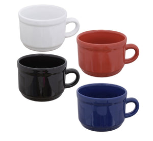 Stoneware Mugs- 4 Count - AVM