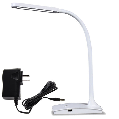 Image of LED Desk Lamp with USB Port, 3-Way Touch Switch - AVM