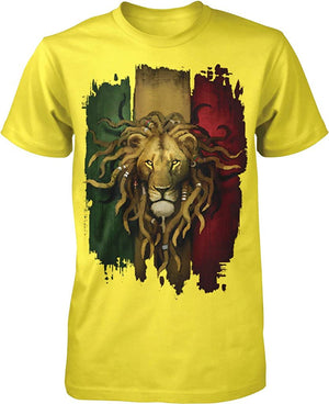 Rastafarian Lion Men's T-Shirt - AVM