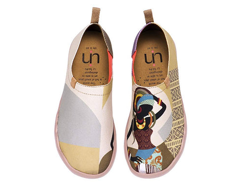 Image of Women's Afrikan Painted Slip-on Shoe - AVM