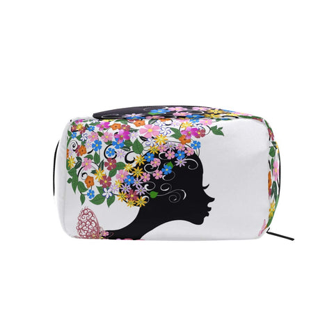 Image of Afrikan Woman Toiletry Bag Organizer Accessories Case - AVM