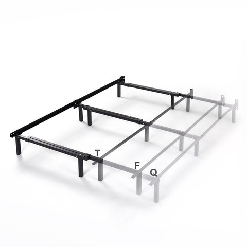 Image of Adjustable Steel Bed Frame for Box Spring and Mattress Set - AVM