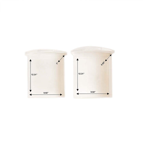 Image of Plastic 4 Drawer Medium Cart - AVM