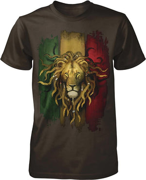 Rastafarian Lion Men's T-Shirt