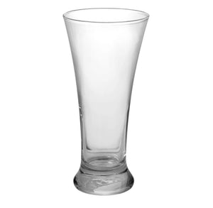 Flared Glass Pilsner Glasses-4 count