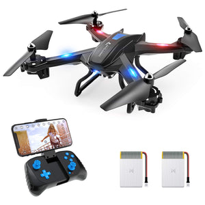 S5C WiFi FPV Drone with 720P HD Camera,Voice Control, and Wide-Angle Live Video