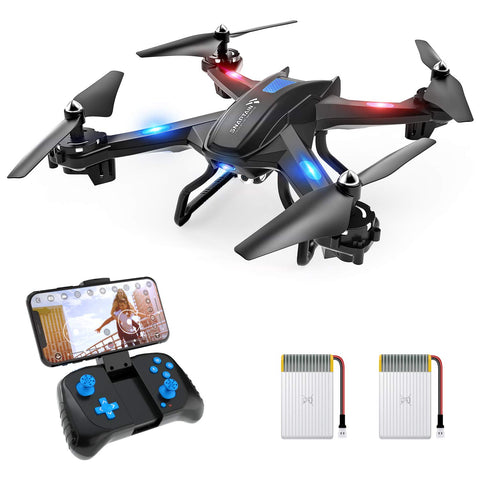 Image of S5C WiFi FPV Drone with 720P HD Camera,Voice Control, and Wide-Angle Live Video - AVM