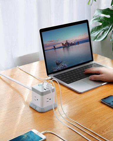 Image of Vertical Cube Mountable Power Outlet - AVM