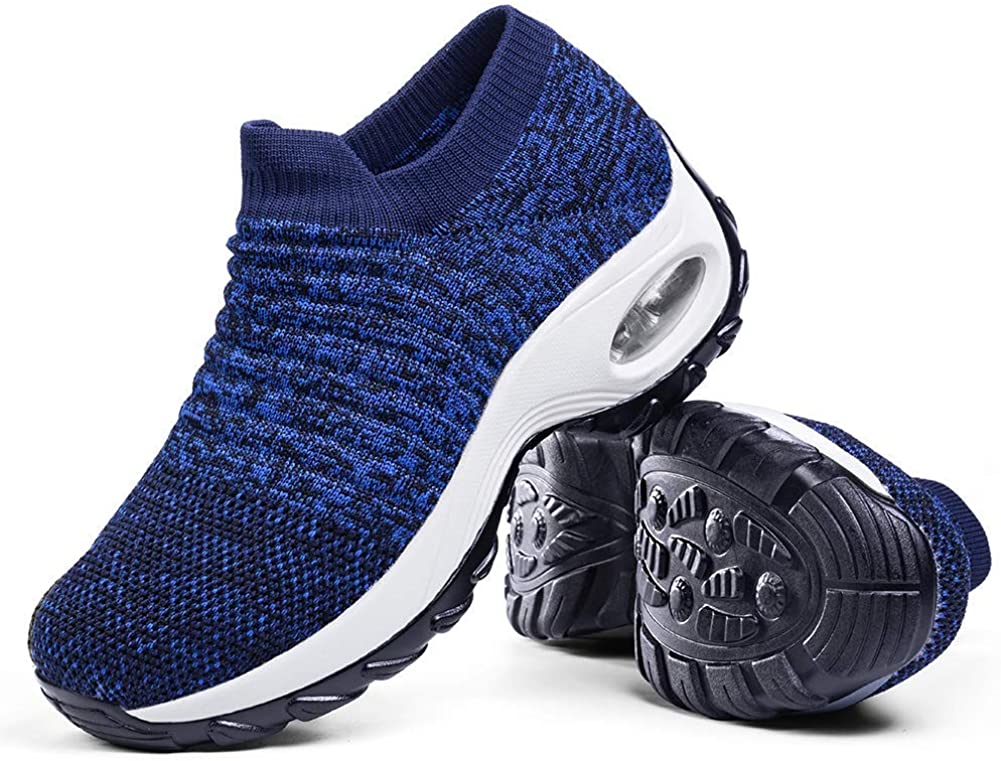 AVM Women's Walking Shoes Sock Sneakers