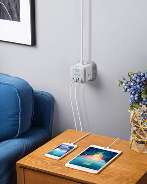 Vertical Cube Mountable Power Outlet