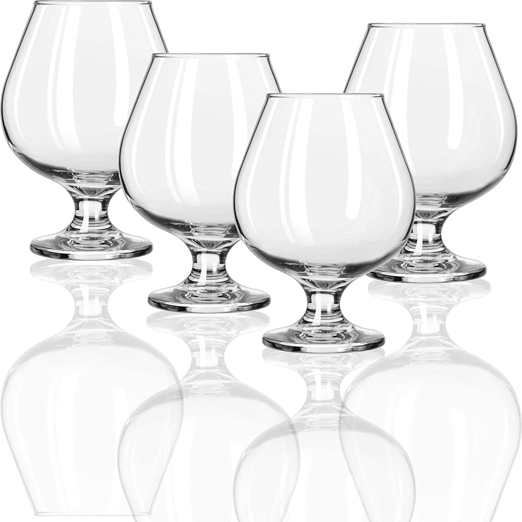 Clear Glass Brandy Snifters- 6 glasses - AVM