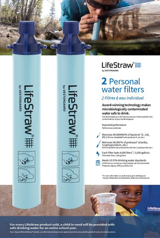 Image of Personal Water Filter Straw - AVM